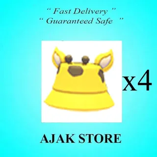 x4 Giraffe Bucket Hat