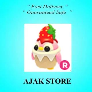 R Strawberry Penguin