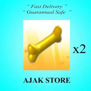 x2 Golden Bone