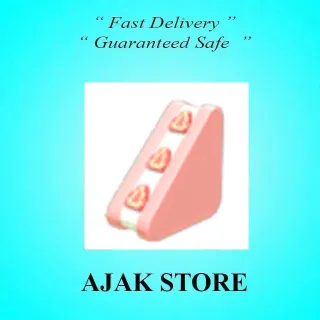 Strawberry Sandwich Chew Toy