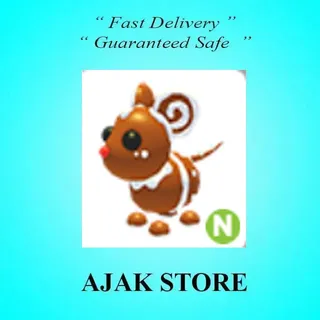 N Gingerbread Mouse