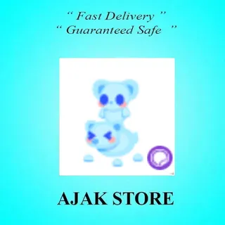 Frostbite Bear and Cub Animated Stic