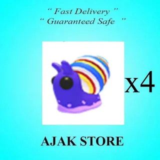 x4 Candy Cane Snail