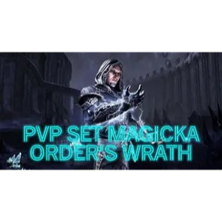 Eso PVP Armor Set Order's wrath (Body) Magicka in Legendary Xbox-NA