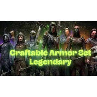 Eso Armor Craftable Set in Legendary