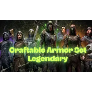 Eso Armor Craftable set in legendary
