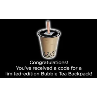 RARE ROBLOX TOY CODE! (boba backpack)
