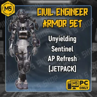 CIVIL ENGINEER ARMOR SET UNYIELDING POWERED SENTINEL'S +HELMET