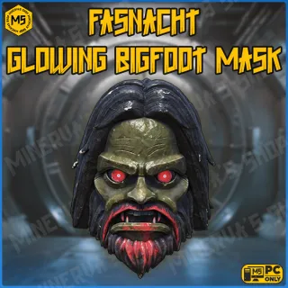 Fasnacht Glowing Bigfoot Mask