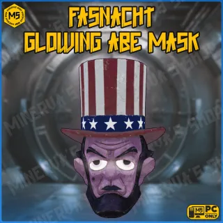 Fasnacht Glowing Abe Mask