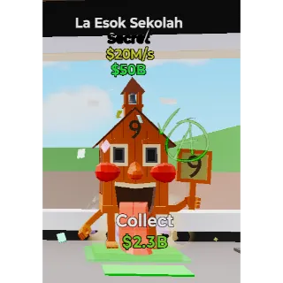 LA ESOK SEKOLAH FORTNITE STEAL THE BRAINROT