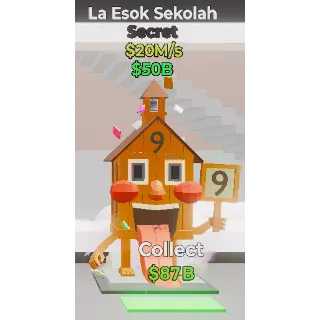 LA ESOK SEKOLAH FORTNITE STEAL THE BRAINROT