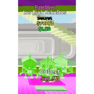 RAINBOW LOS ESOK SEKOLITOS FORTNITE STEAL THE BRAINROT 