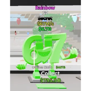 RAINBOW 67 FORTNITE STEAL THE BRAINROT