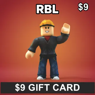 $9 USD Gift Card RBL (AUTO DELIVERY)⚡⚡