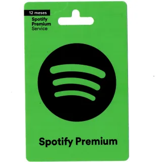12-month subscription -Spotify Premium (Brazil) 