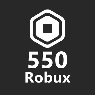 550 Robux - Roblox Gift Card (US residents only)