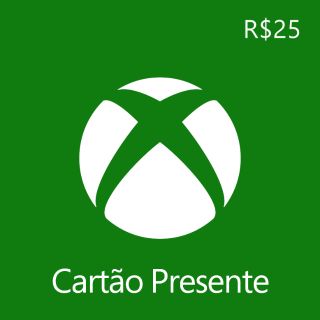 R$ 25,00 Xbox Digital Gift Card - Brazil