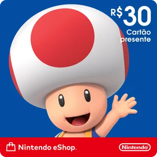 Nintendo eShop 30 BRL Gift Card - Brazil
