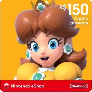 150.00 BRL Nintendo eShop Gift Card - Brazil