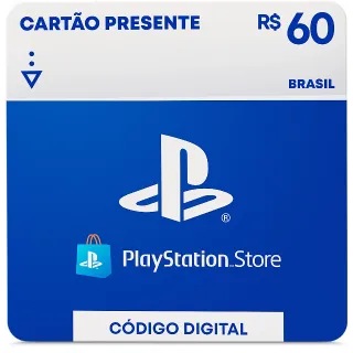 60.00 BRL PlayStation Store gift card - Brazil