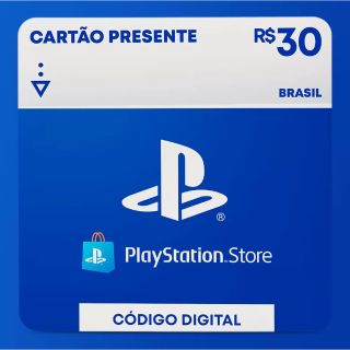 R$ 30 PLAYSTATION STORE GIFT CARD - BRAZIL