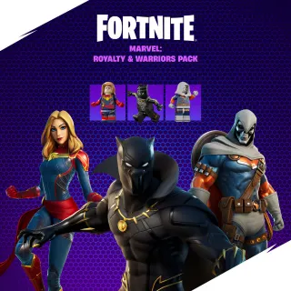 Fortnite - Marvel: Royalty & Warriors Pack (U.S. Digital Code)
