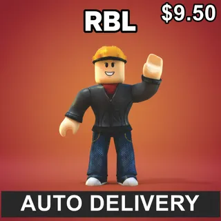 $9.50 USD Gift Card RBL (AUTO DELIVERY)⚡⚡