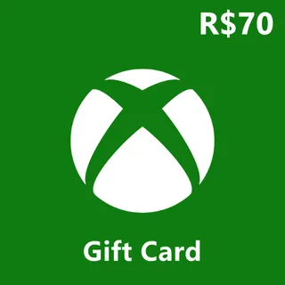 Xbox 70 BRL Gift Card - Brazil