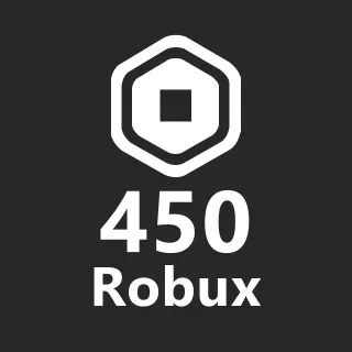 450 Robux - Roblox Gift Card (US residents only)