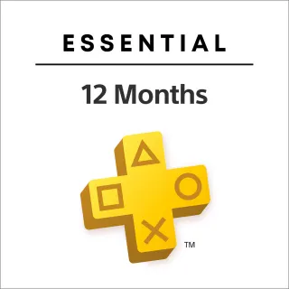 12-month PlayStation Plus Essential - Brazil