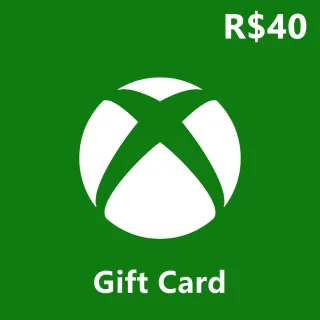XBOX 40 BRL Gift Card - Microsoft Store BRAZIL