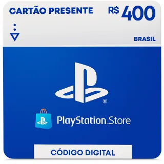 400.00 BRL PlayStation gift card - BRAZIL