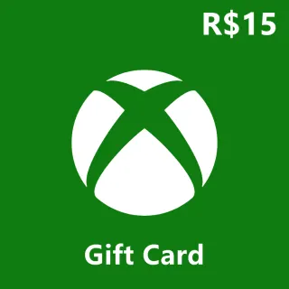 XBOX 15 BRL Gift Card - Microsoft Store BRAZIL