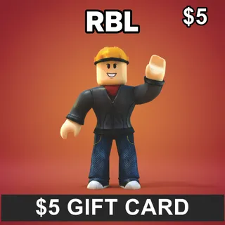 $5.00 USD Gift Card RBL (AUTO DELIVERY)⚡⚡