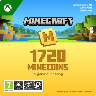 Minecraft Minecoins Pack: 1720 Coins
