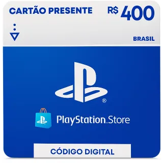 R$ 400 PlayStation Store Gift Card - BRAZIL