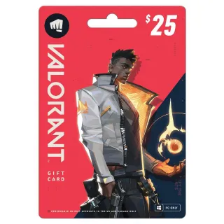 Valorant $25 Gift Card - NA Server 