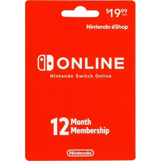 Nintendo Switch Online 12-month (U.S. Digital Code)