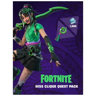 Fortnite - Hiss Clique Quest Pack DLC (Digital Code)