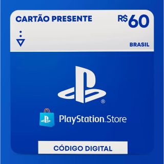 R$ 60 PlayStation Store Gift Card - Brazil  