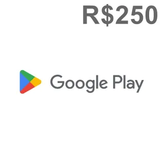 Google Play 250 BRL Gift Card - Brazil