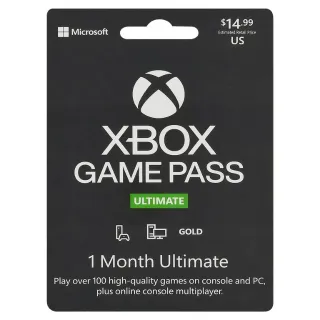 Xbox 1 Month Ultimate Game Pass (US Code)