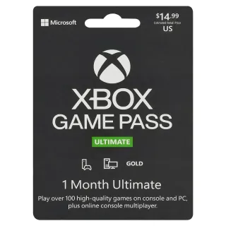 Xbox 1 Month Ultimate Game Pass (Stackable) GLOBAL