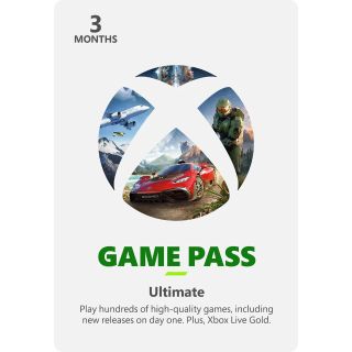 Xbox Game Pass Ultimate (3 Month) Stackable