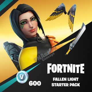 fortnite fallen light pack xbox