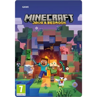 Minecraft: Java & Bedrock Edition for PC (GLOBAL) [Instant Delivery]