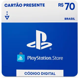 PlayStation 70 BRL Gift Card - BRAZIL