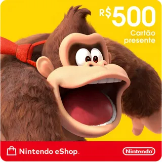 Nintendo eShop 500 BRL Gift Card - Brazil