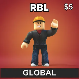 $5.00 USD Gift Card RBL (Instant Delivery)⚡⚡